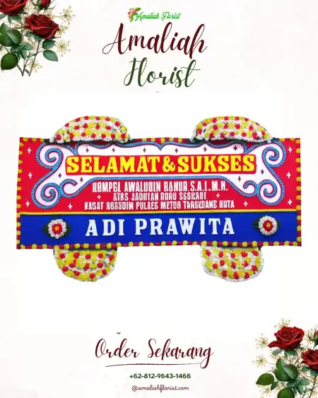 Papan Bunga Ucapan Selamat Tunge